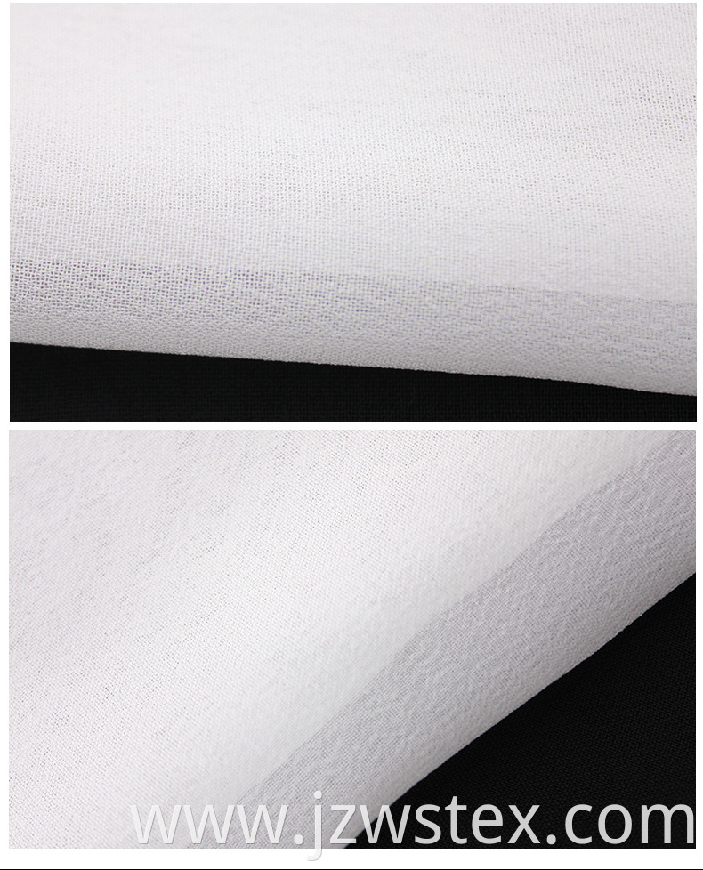 100% Polyester Plain Dyed Bulk Chiffon Fabric For Dress